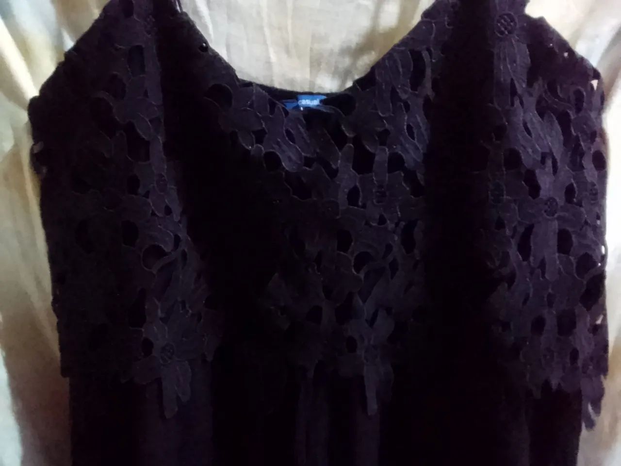 VESTIDO PRETO N°46 (AK CASUAL). - Foto 2