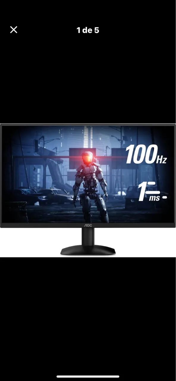 MONITOR AOC 23,8 NOVO - Foto 5