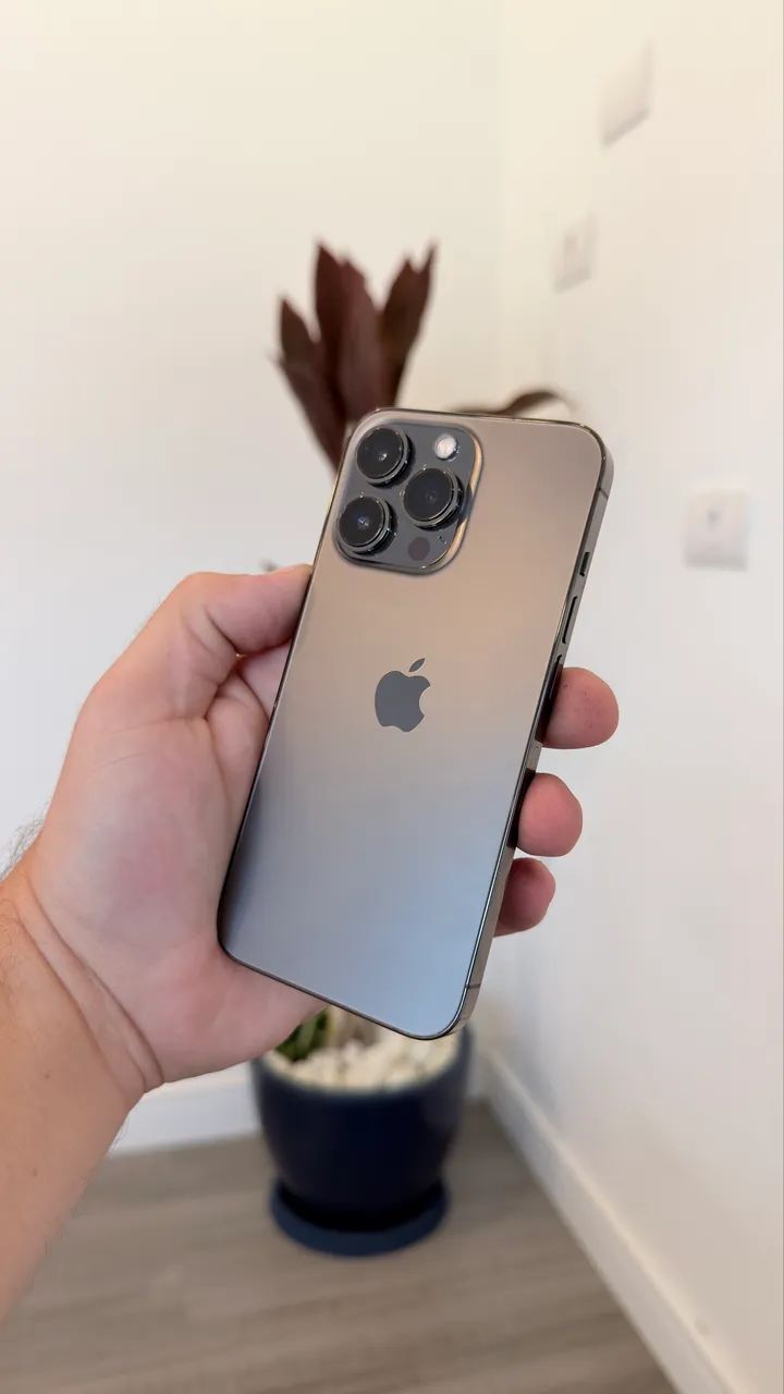 iPhone 13 Pro 256gb cinza, sem detalhes  - Foto 3