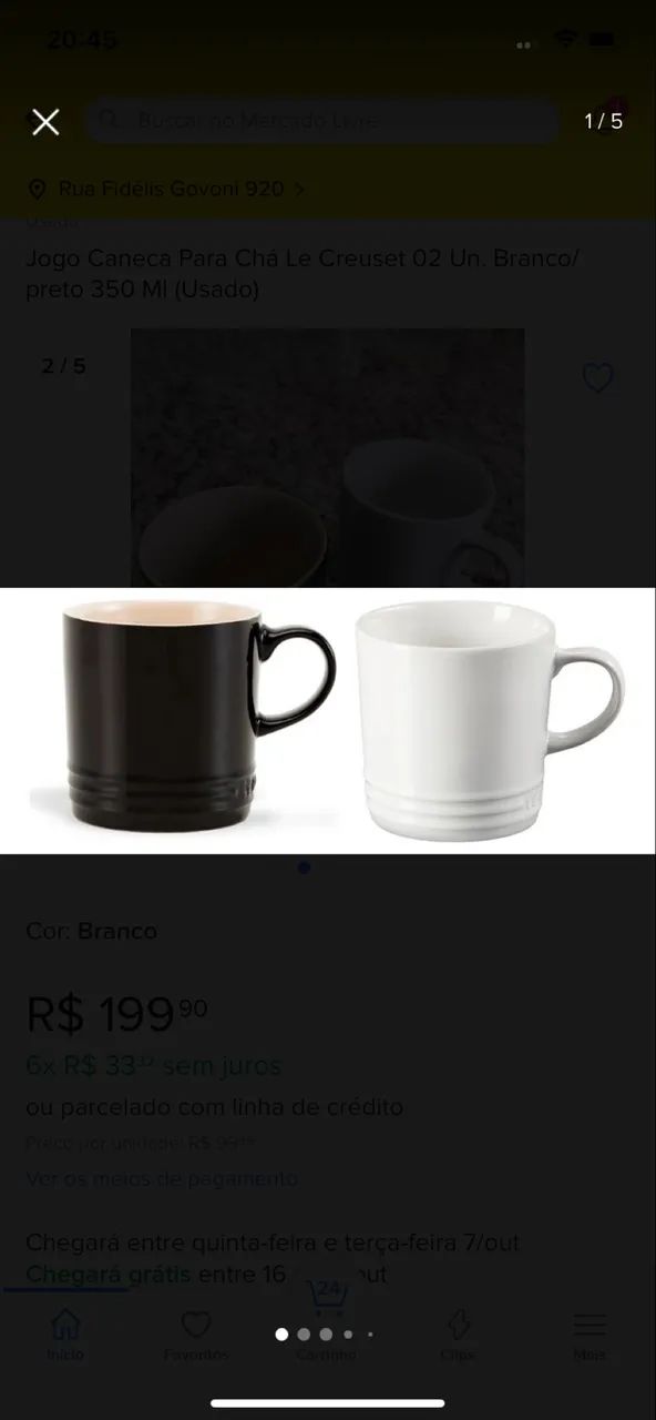 Duas xícaras lê creuset   - Foto 3