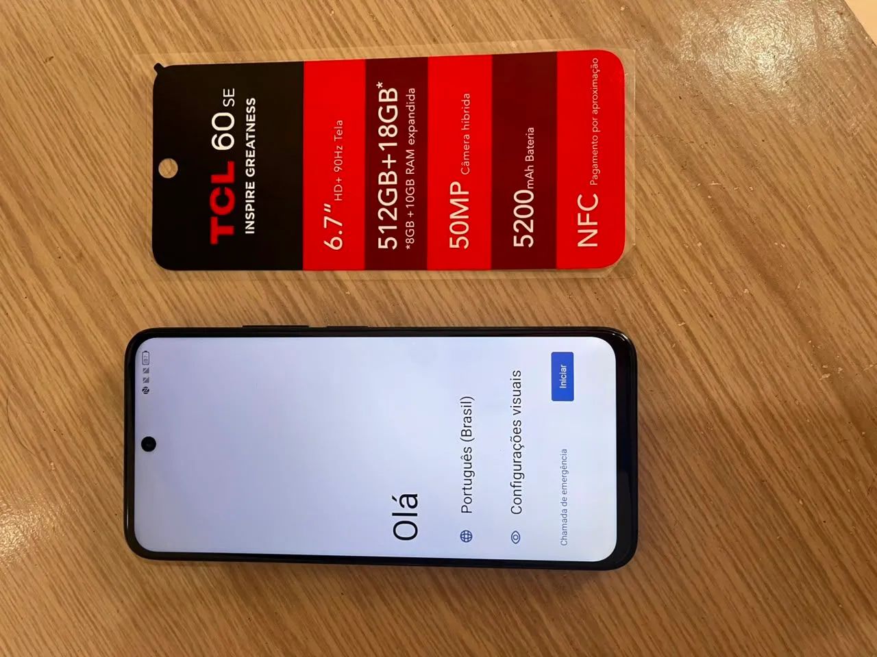 Celular smartphone TCL 60 SE - Foto 3