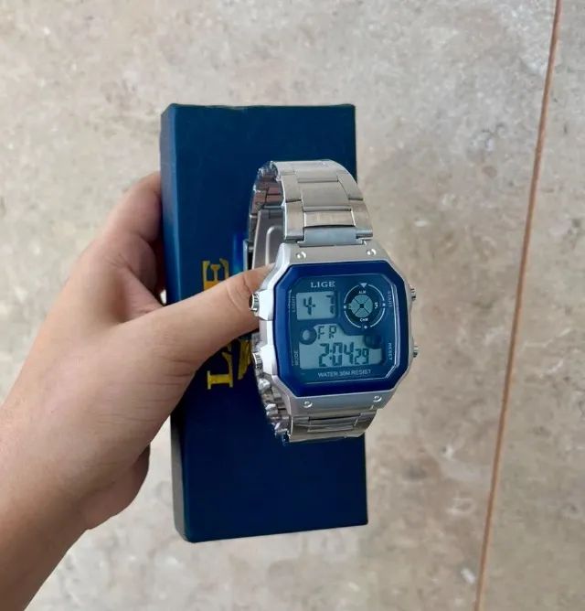 RELOGIO LIGE DIGITAL A PROVA DAGUA - OFERTAS - Foto 5