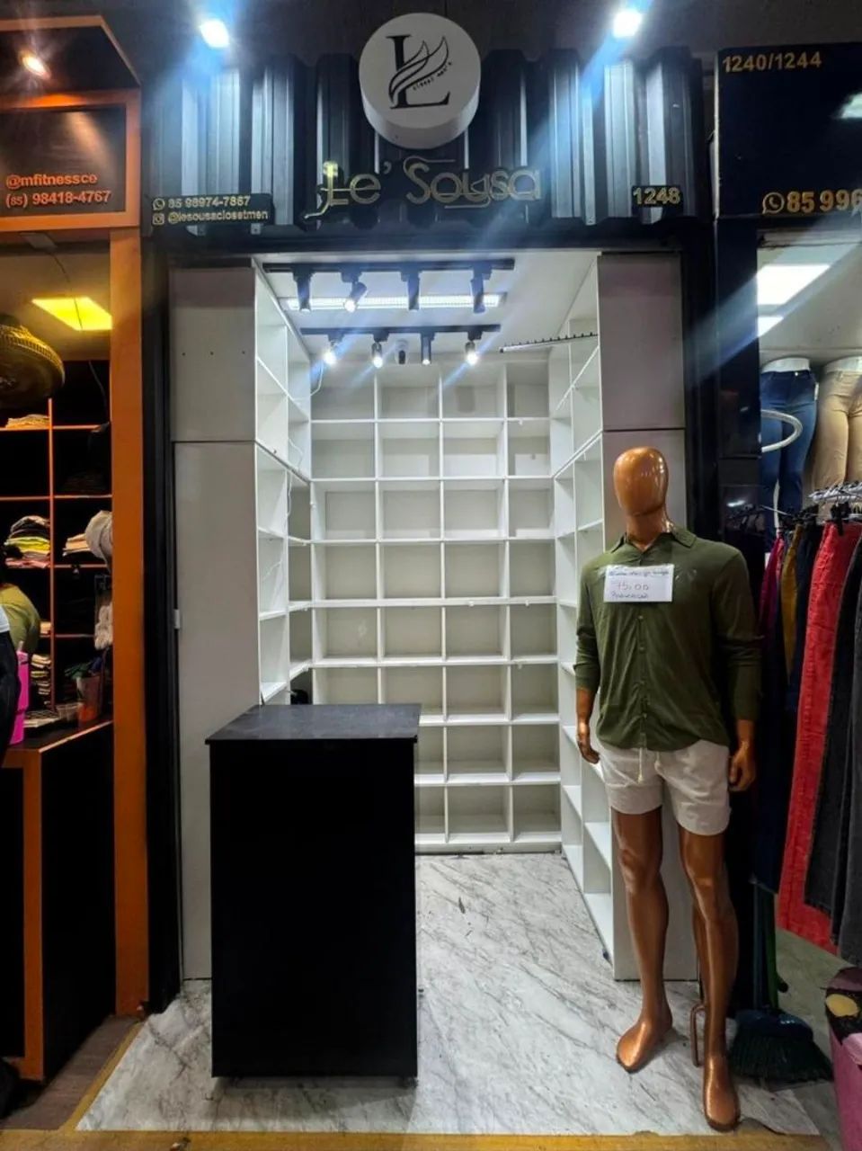 Box: Centro fashion fortaleza. 