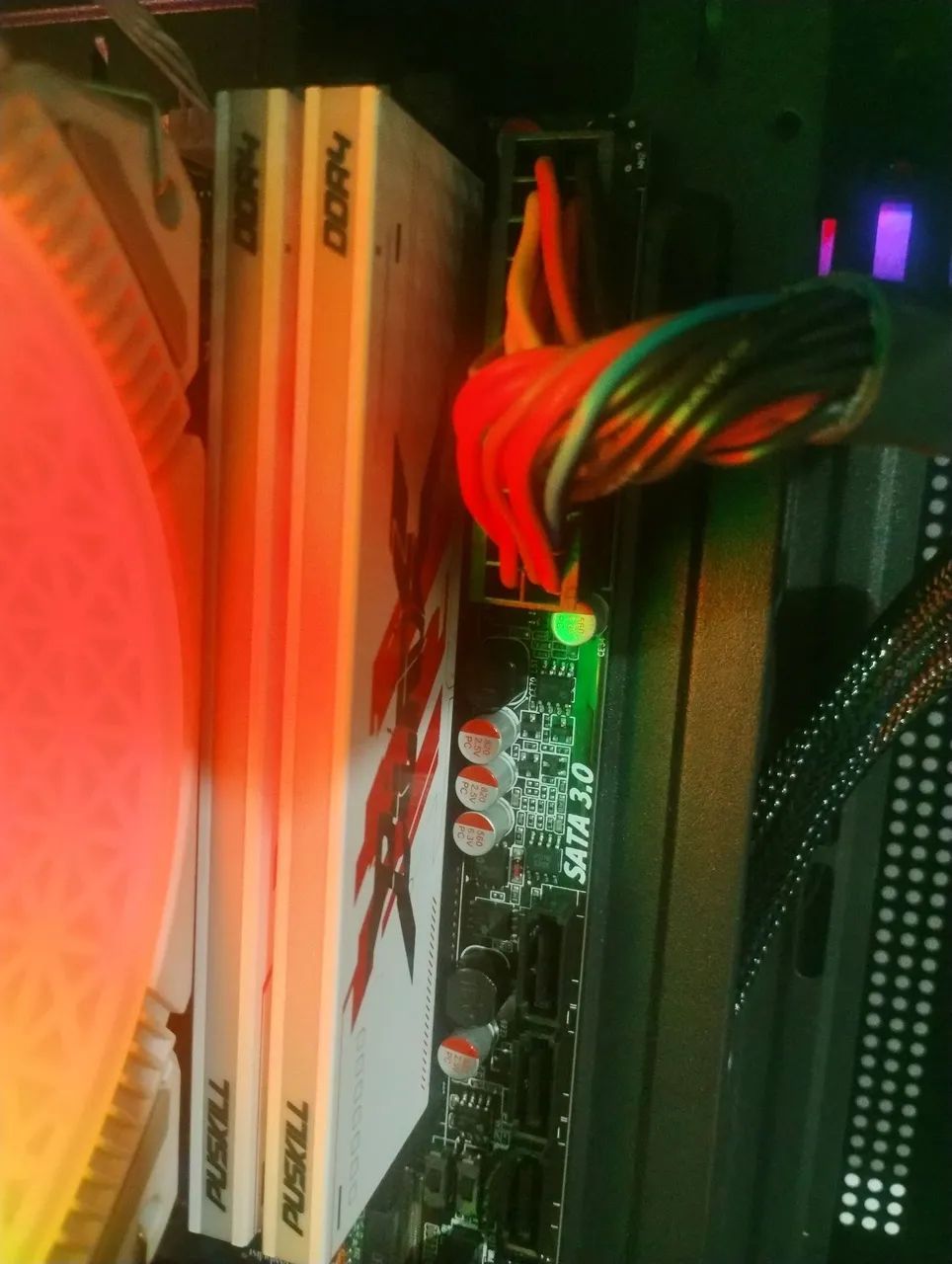 16GB DDR4 2x8GB de 3200Hz - Branca - 100% testada - Foto 3