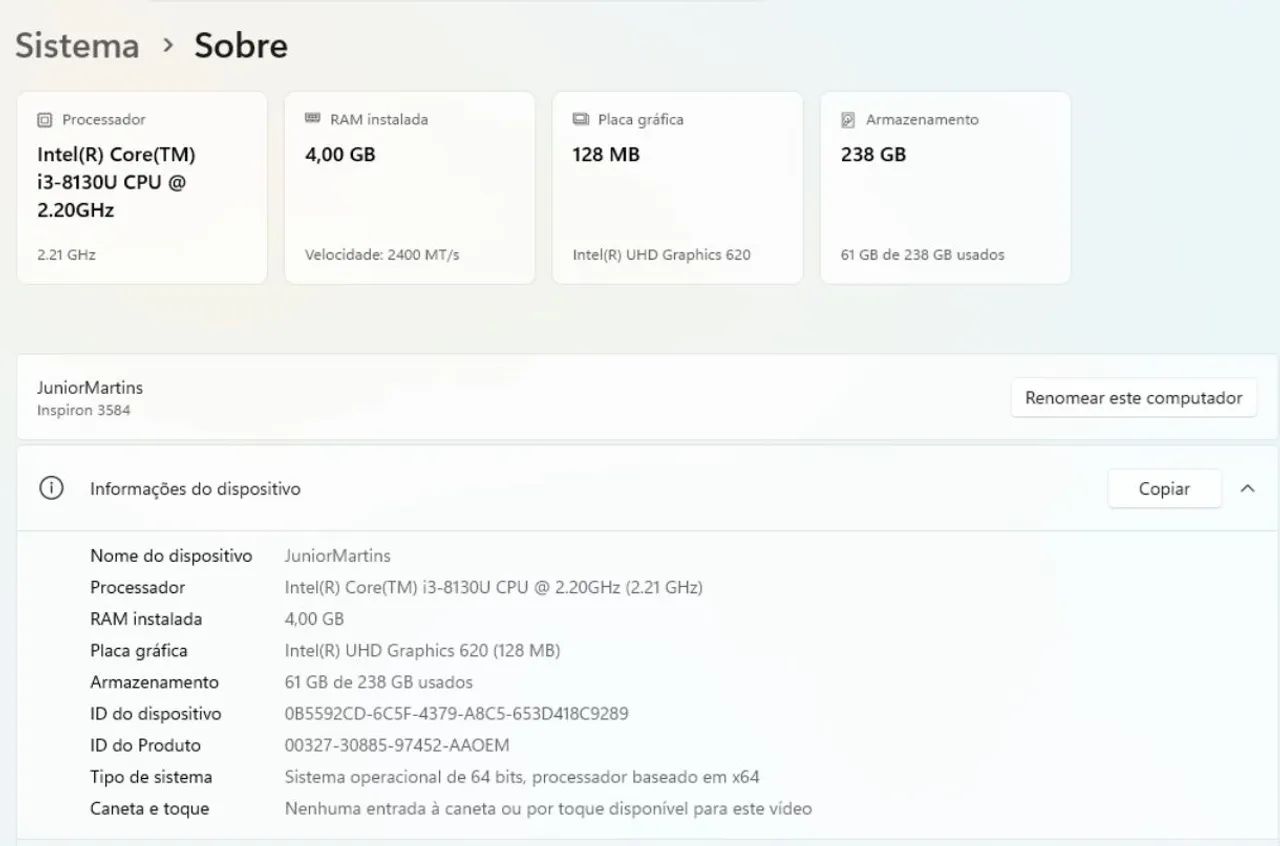 Vendo ou Troco Notebook Dell  - Foto 5
