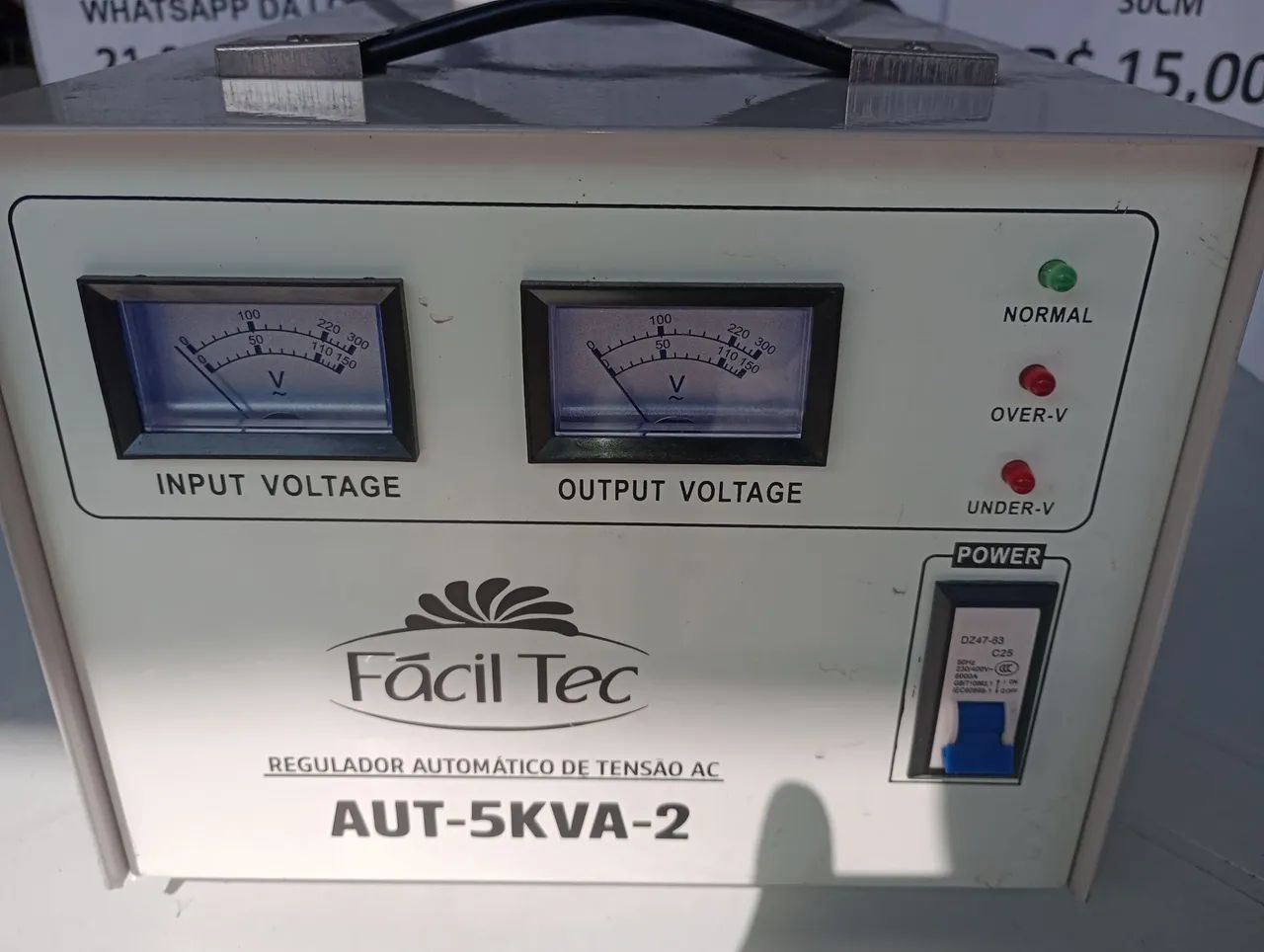 Estabilizador 5 kva - Foto 3