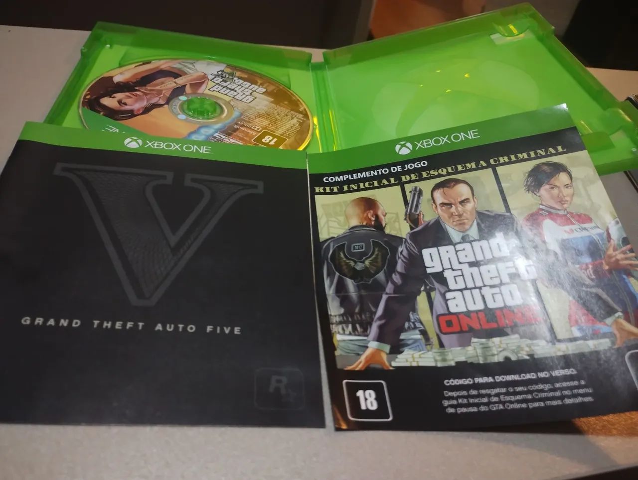 GTA 5 Xbox one com mapa - Foto 4