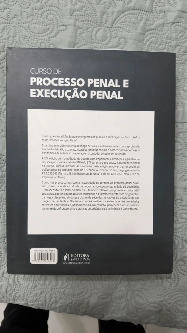Livro de Processo Penal  - Foto 3