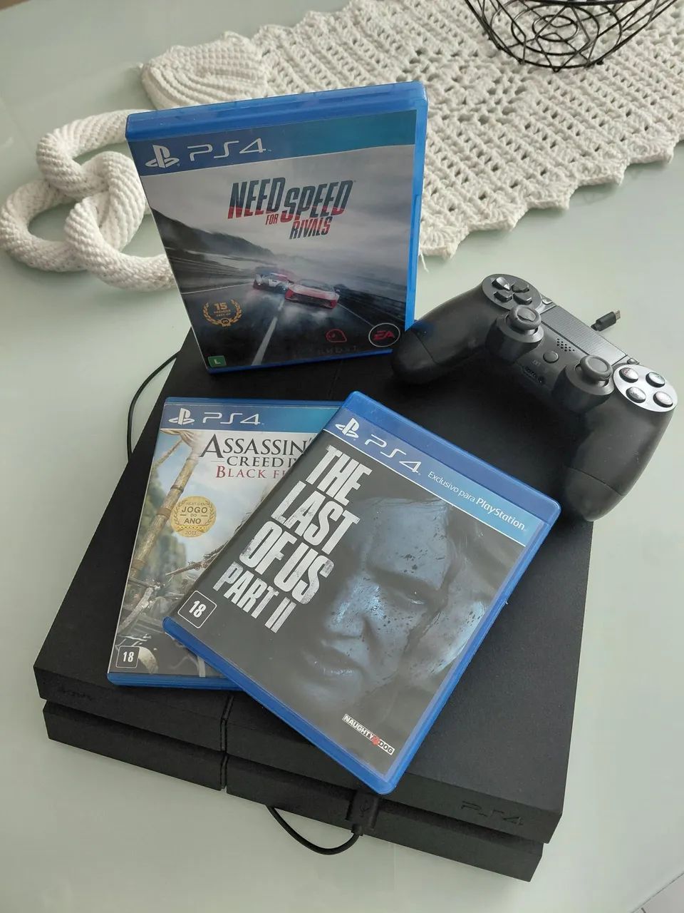 Vendo PS4 3 jogos - Foto 4