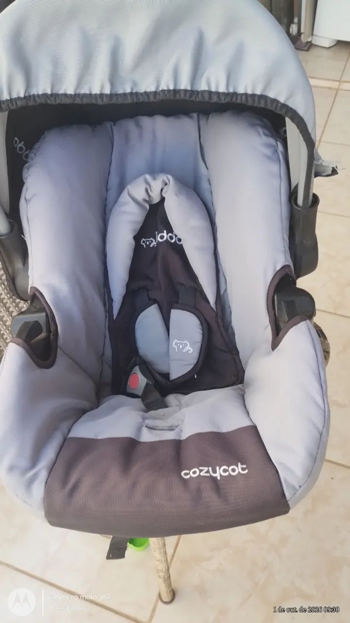 Cama infantil com colchão e bebê conforto  - Foto 4