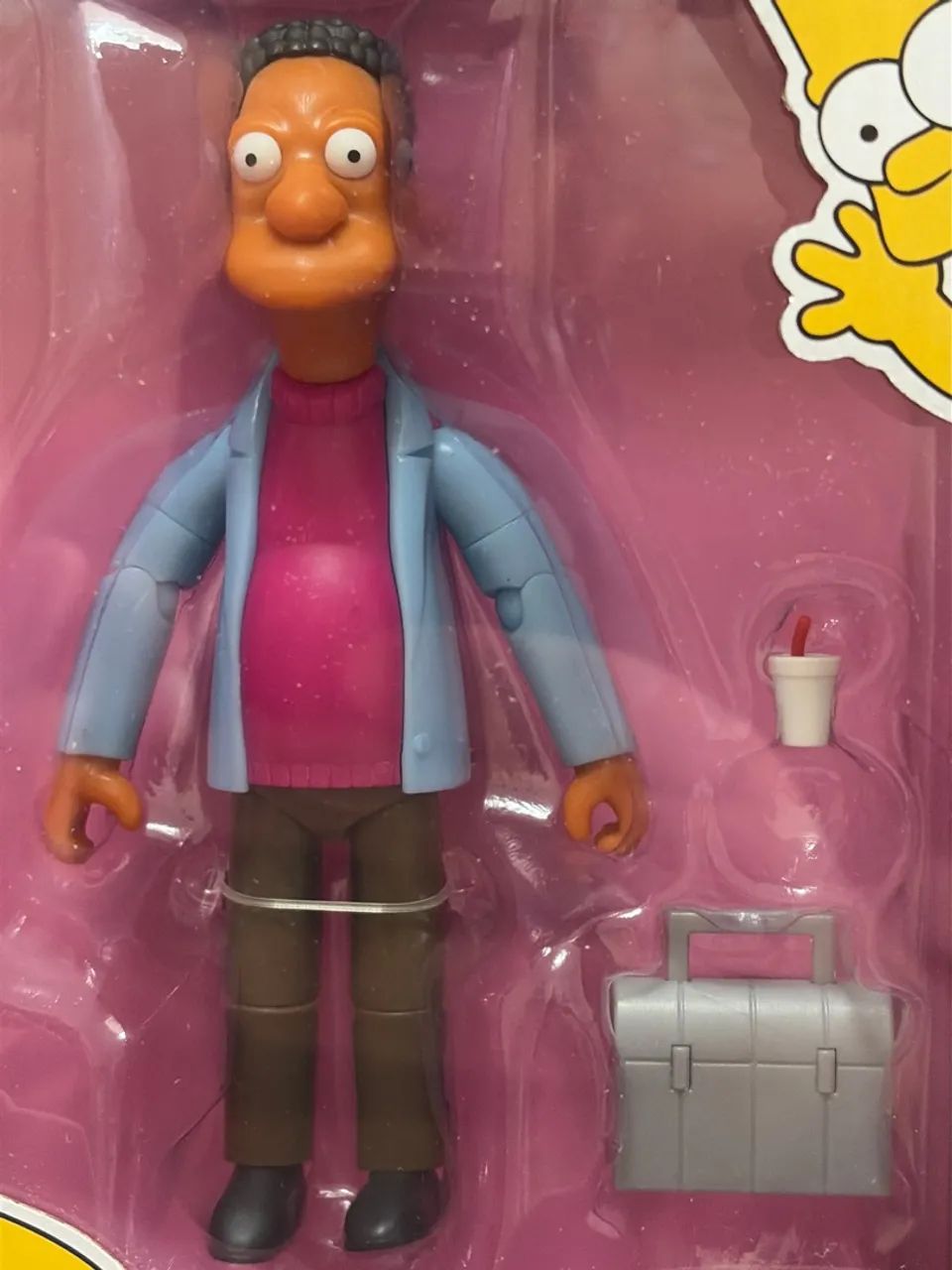 Action figure Simpsons Jakks pacific, Carl, 5 polegadas, novo e original  - Foto 2