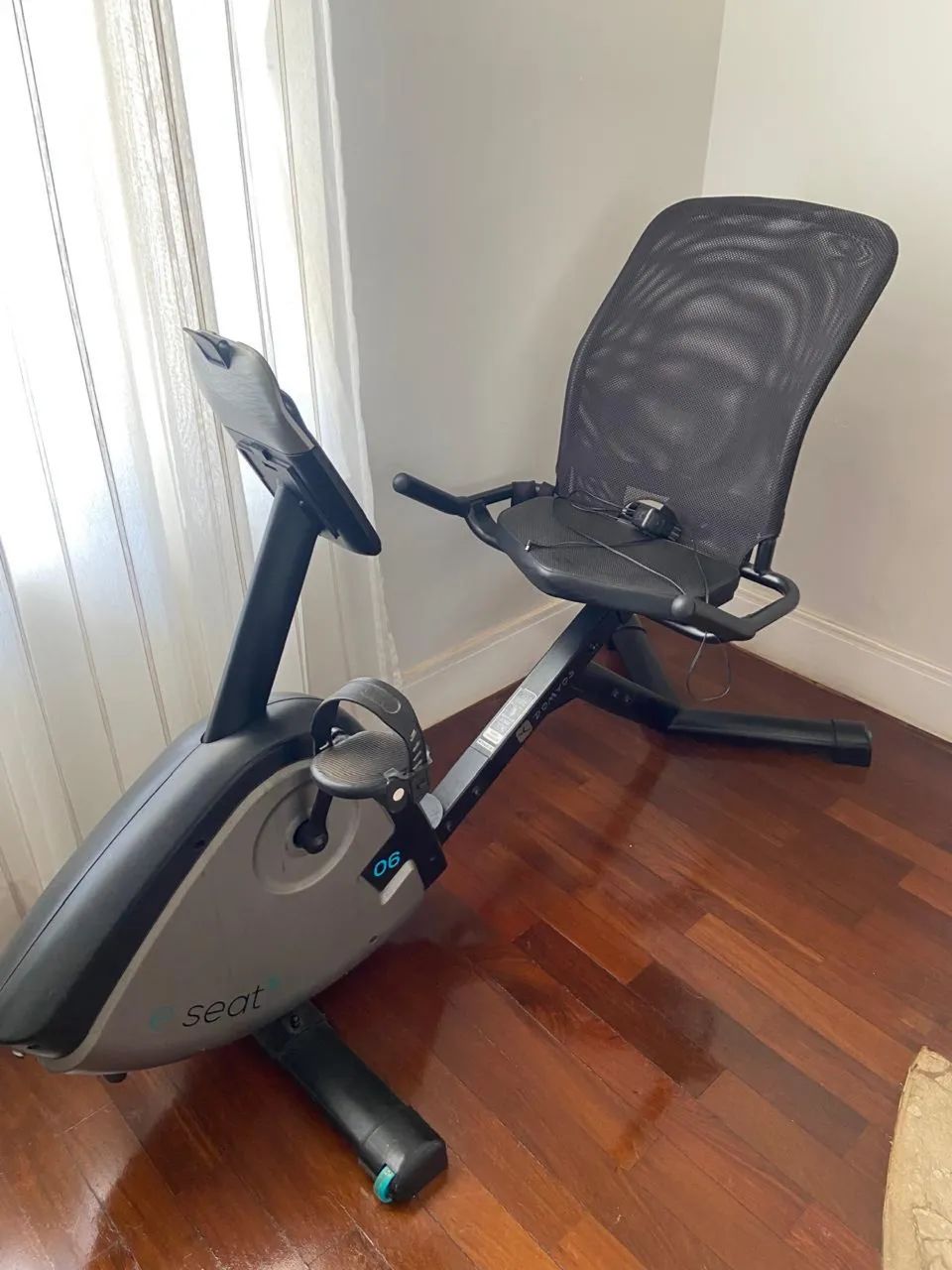 Bicicleta Ergométrica Eb Seat Semi Alongada Domyos