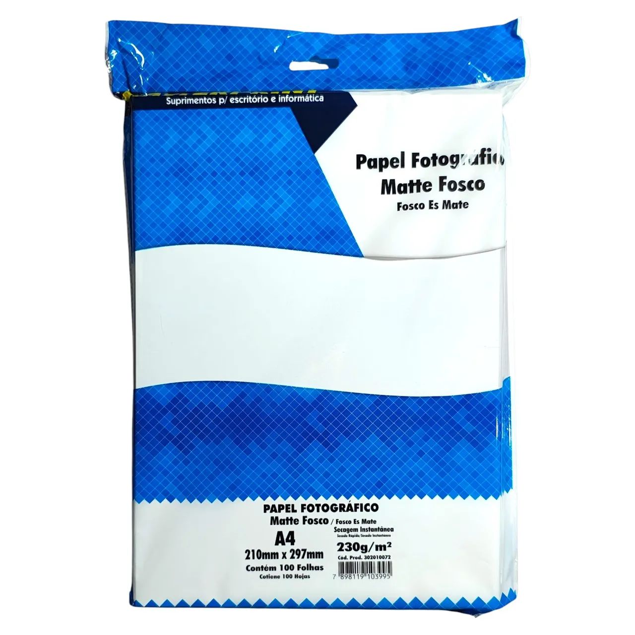 Papel Fotográfico A4 Matte Fosco 230g - 100 folhas