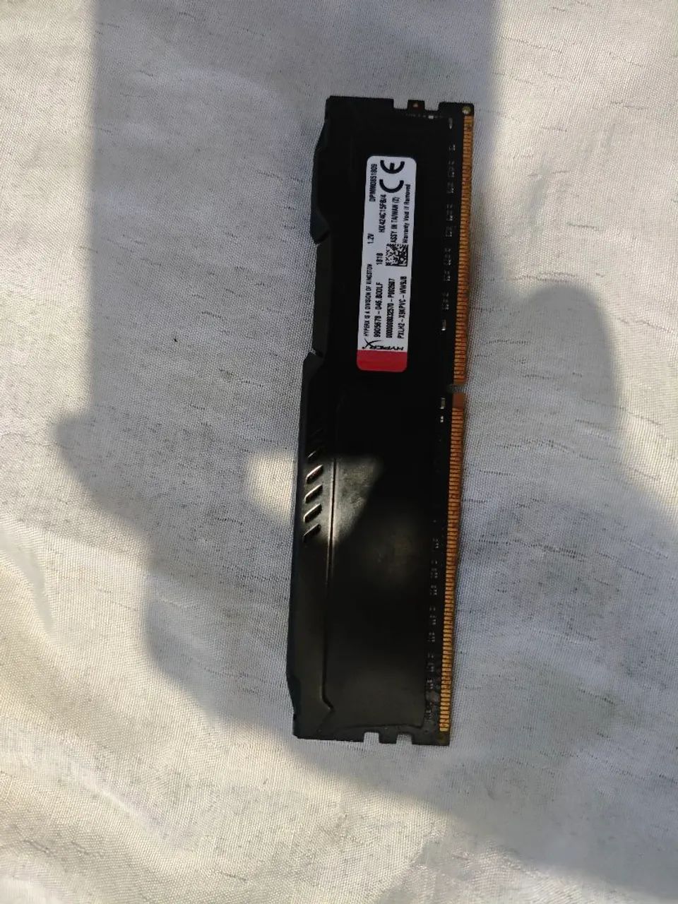Memória RAM de ddr4 4GB hyperx 100% original - Foto 2