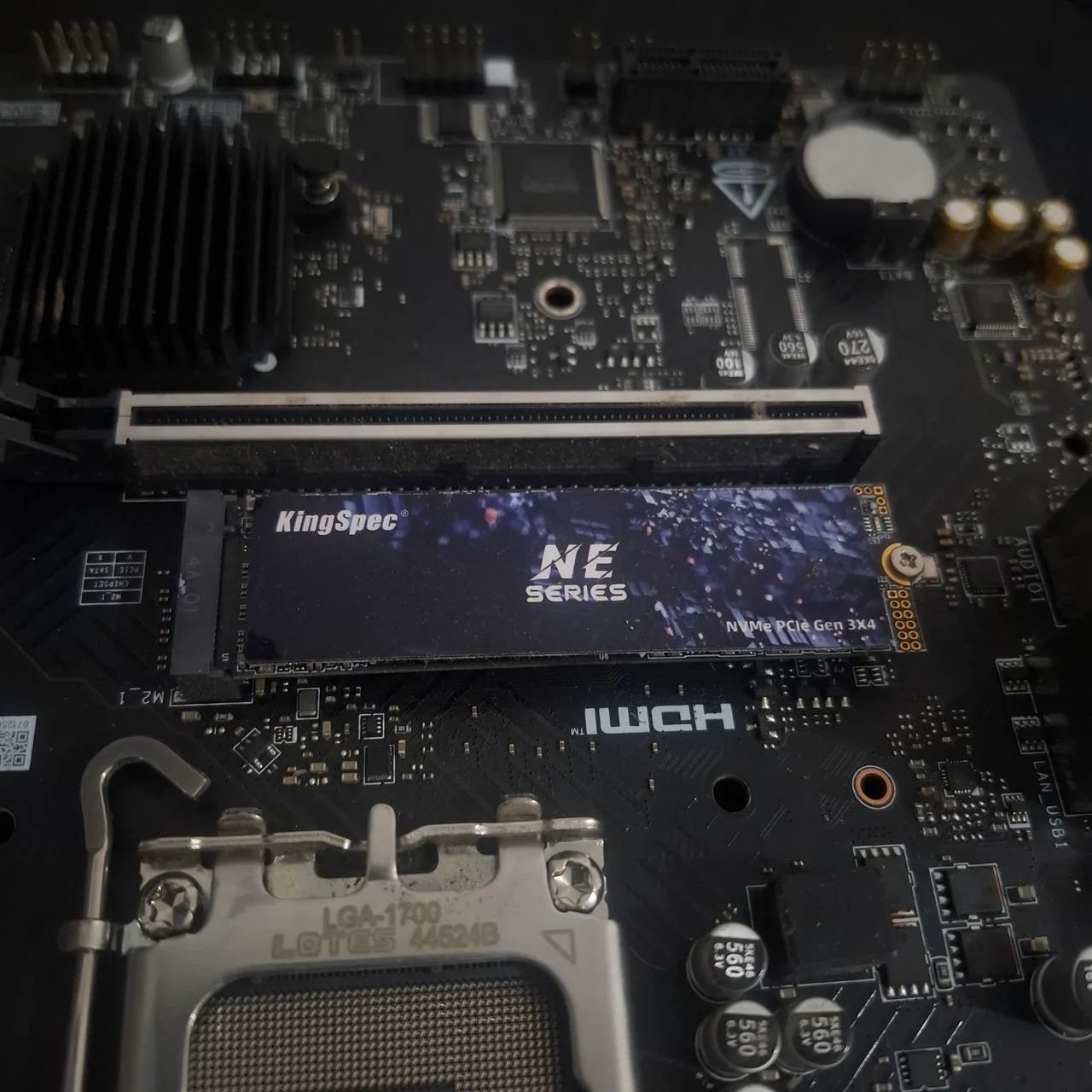 SSD NVME2 Kingspec 256GB