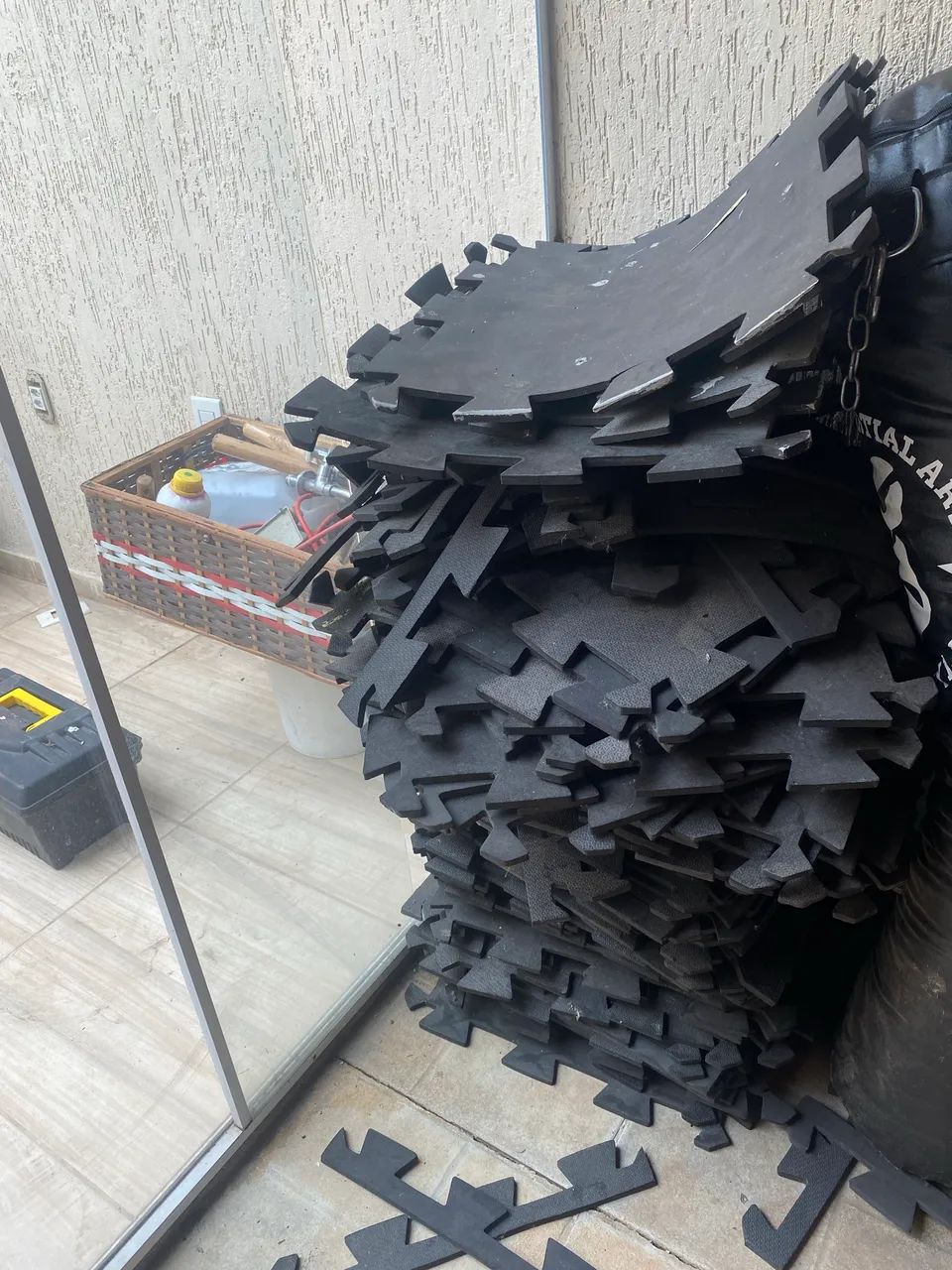 Tatames / piso em EVA (grande quantidade)