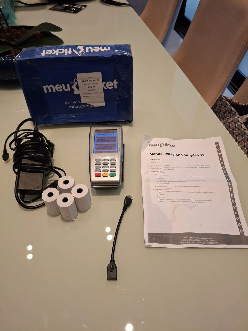 Ticket Estacionamento 