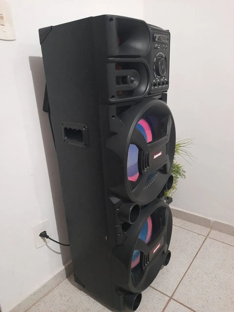 Caixa de Som Amvox 1500w Pesadão  - Foto 3