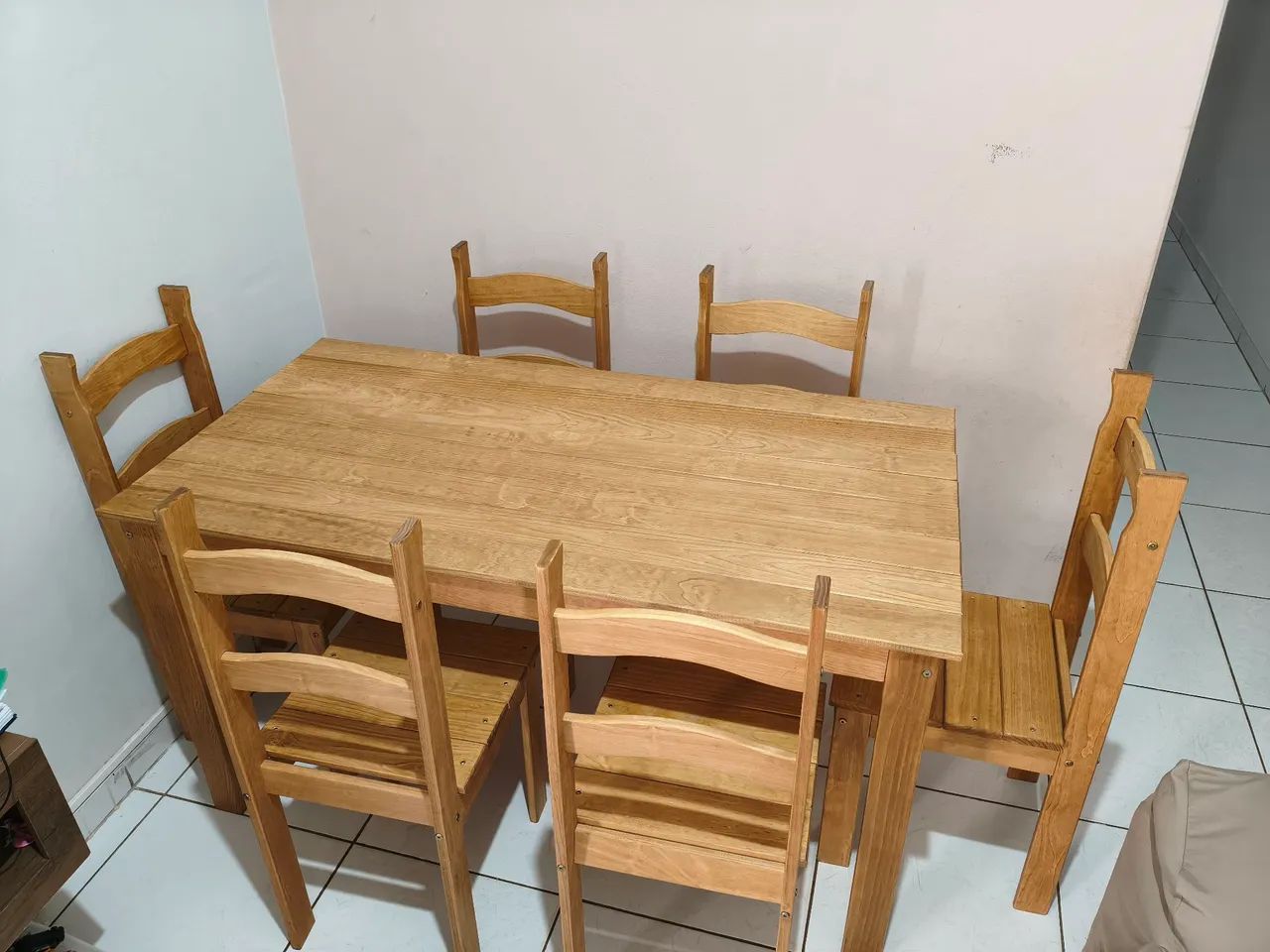 Mesa de jantar com 6 cadeiras - Foto 4