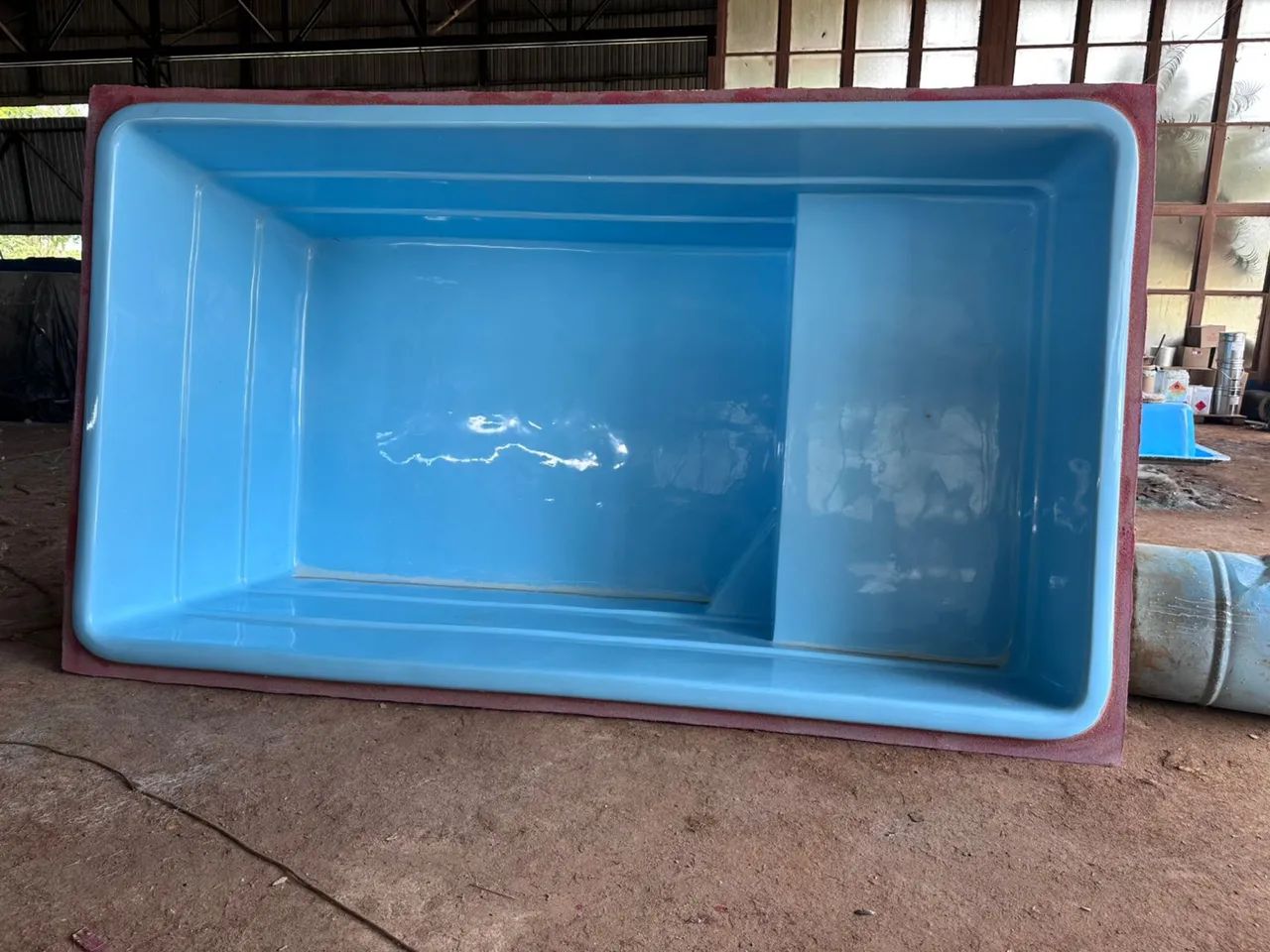 Piscina de fibra 