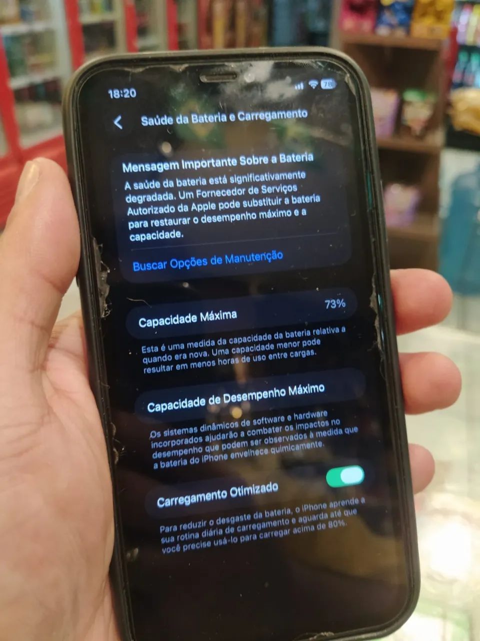 iPhone 11 128GB FaceID defeito 