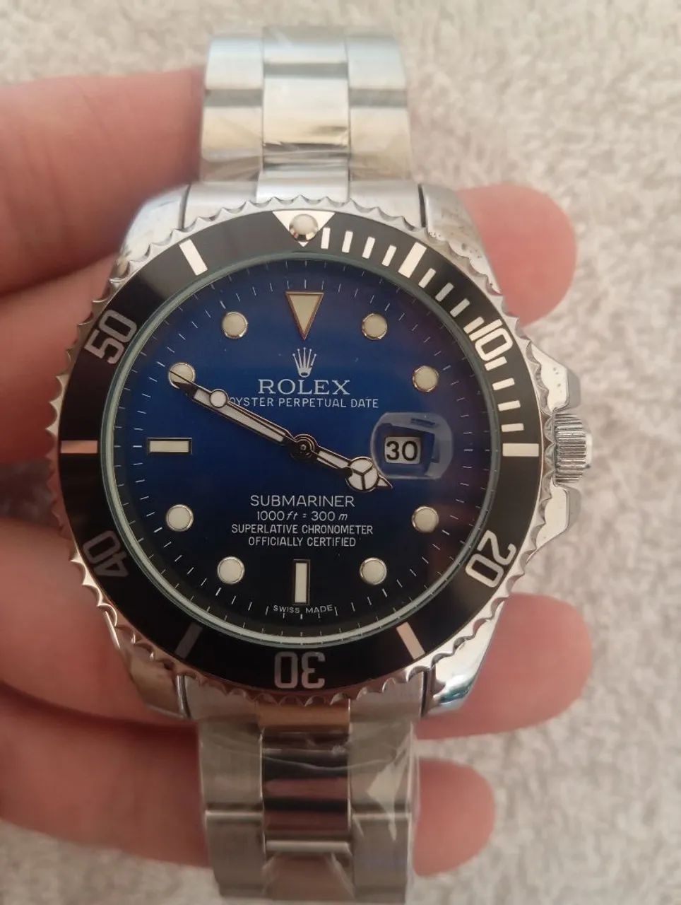 Relógio rolex submariner, 1 linha  - Foto 5