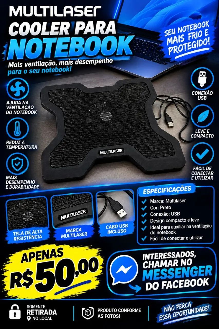 Vendo cooler para notebook  - Foto 2