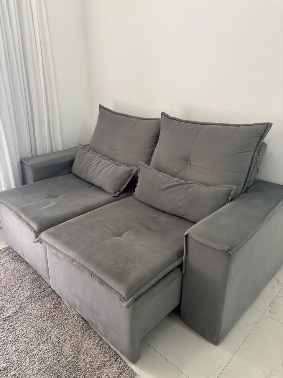 SOFÁ DE SALA PEQUENO E ESTILOSO  - Foto 2