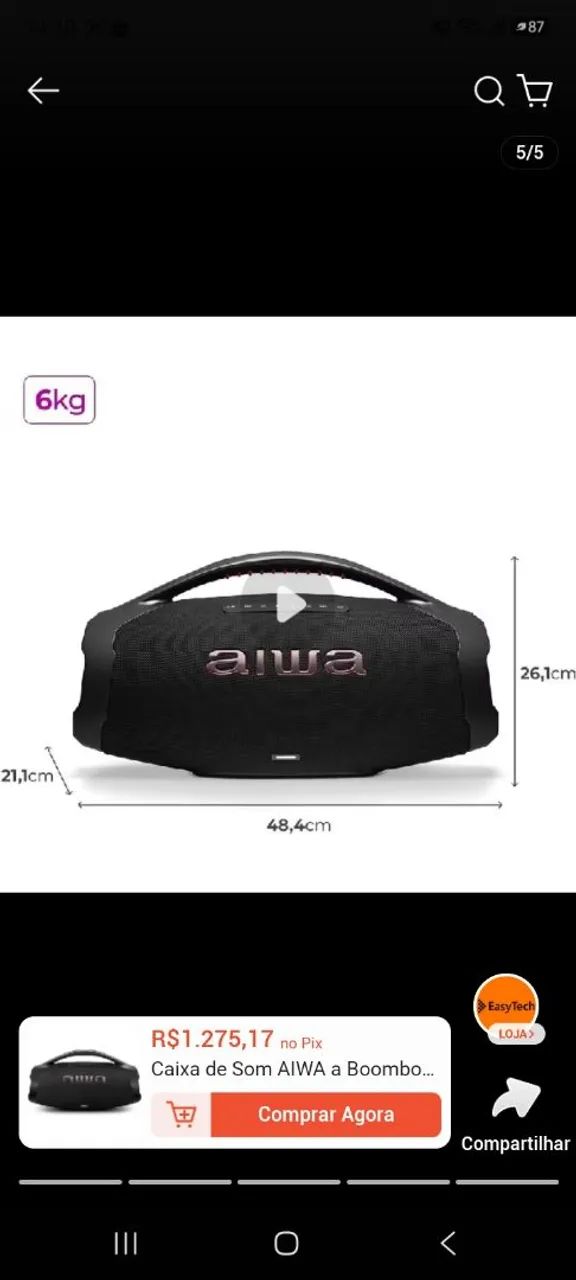BOMBOX AIWA - Foto 2