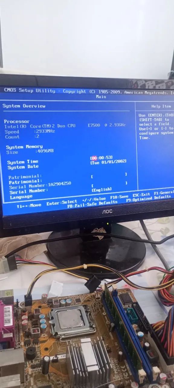 Placa mãe positivo Core 2 Duo E7500  - Foto 3