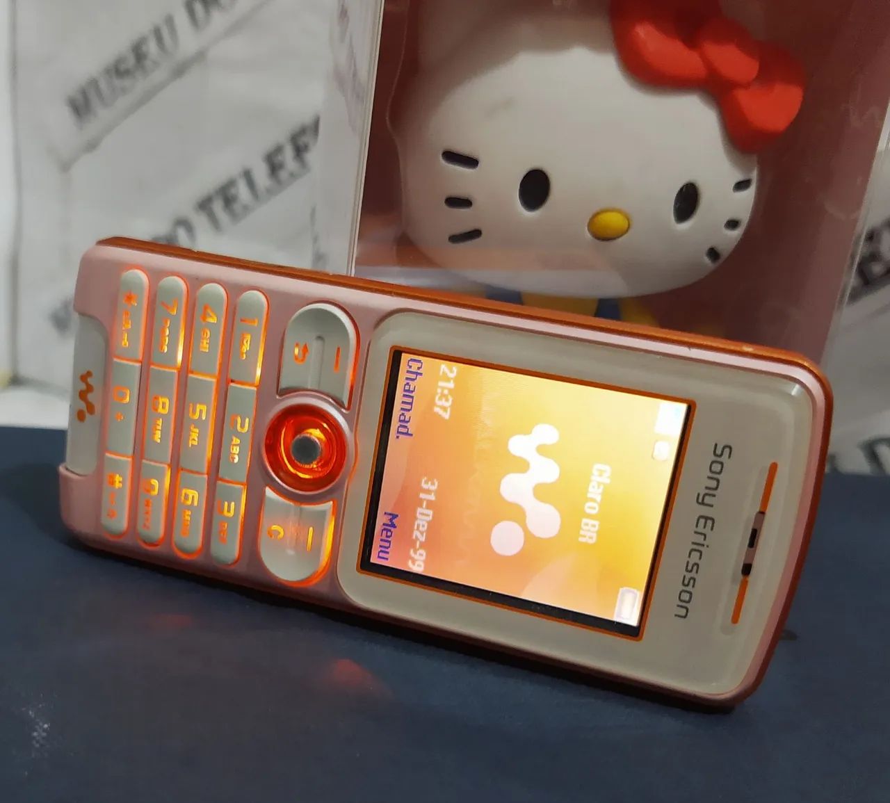 SONY Ericsson w200 rosa celular antigo RELIQUIA lindo  - Foto 3