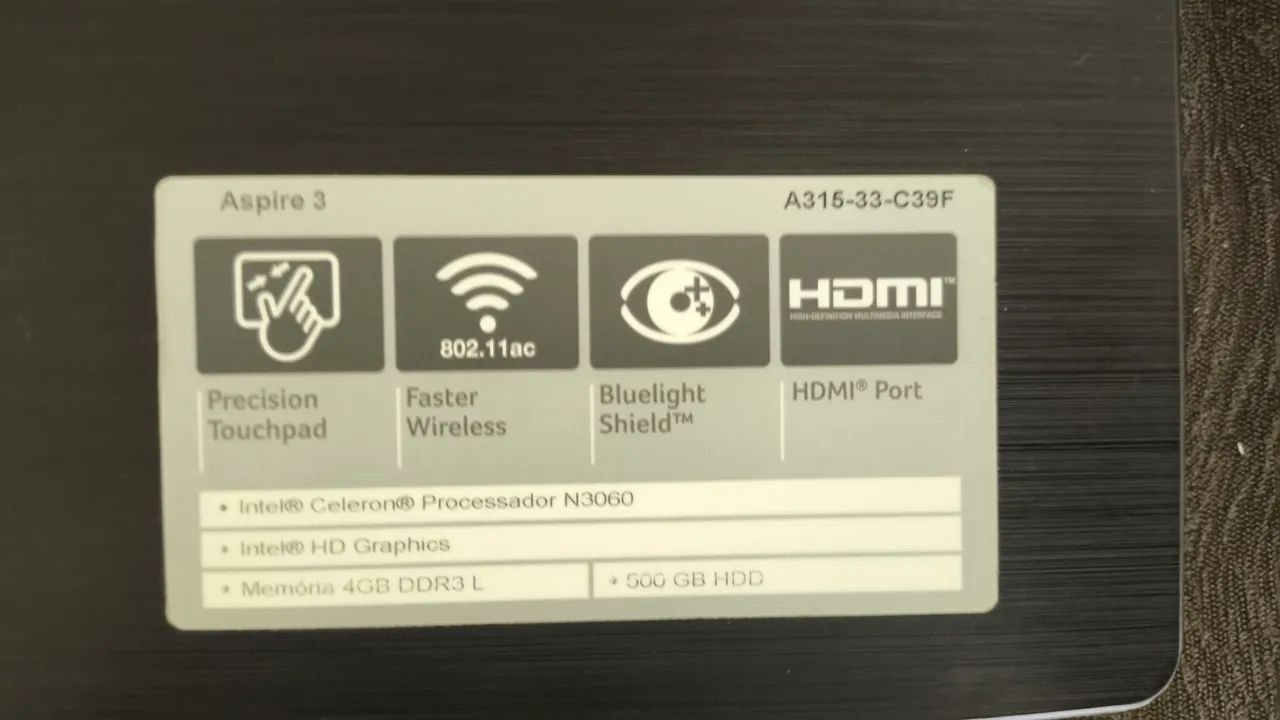 Notebook Acer Aspire 3 A315 - Foto 4