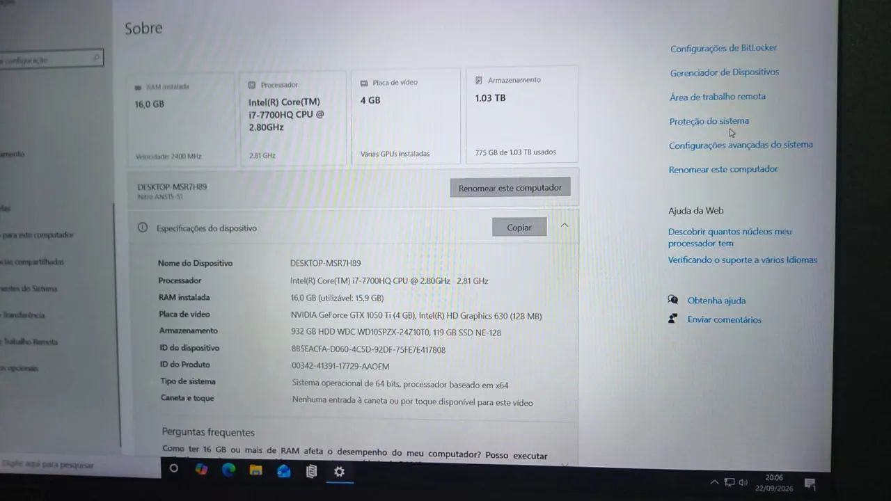 Notebook Gamer Acer Nitro 5  - Foto 2