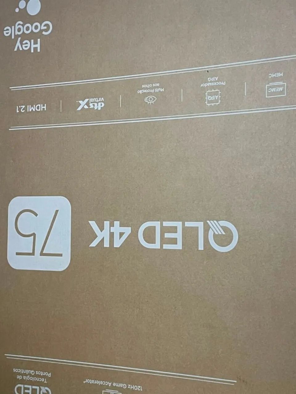 Smart TV TCL 75 Polegadas QLED 4K P7K + Dolby Atmos Quase nunca usada - Foto 3
