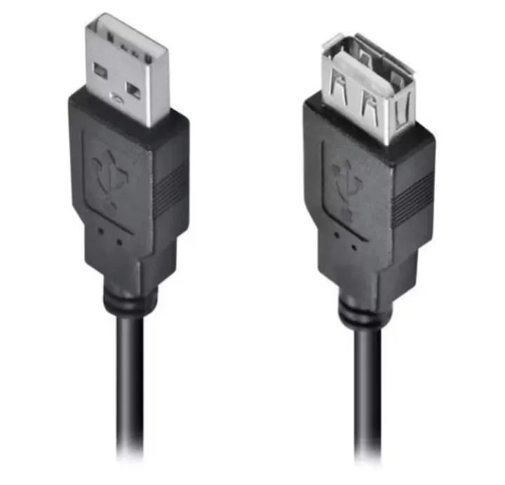 Cabo Extensor Usb 2.0 Macho X Fêmea Extensor 1.5 Metro Novo - Foto 5