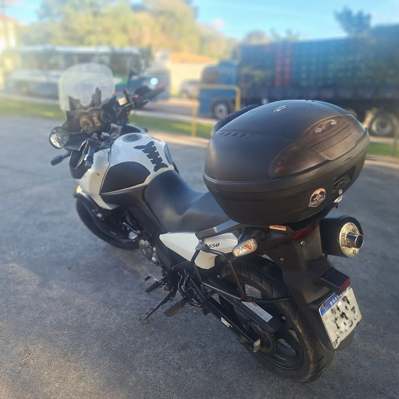 Suzuki V-strom 650 2011 - Abaixo Da Fipe + Baús Givi - Foto 5