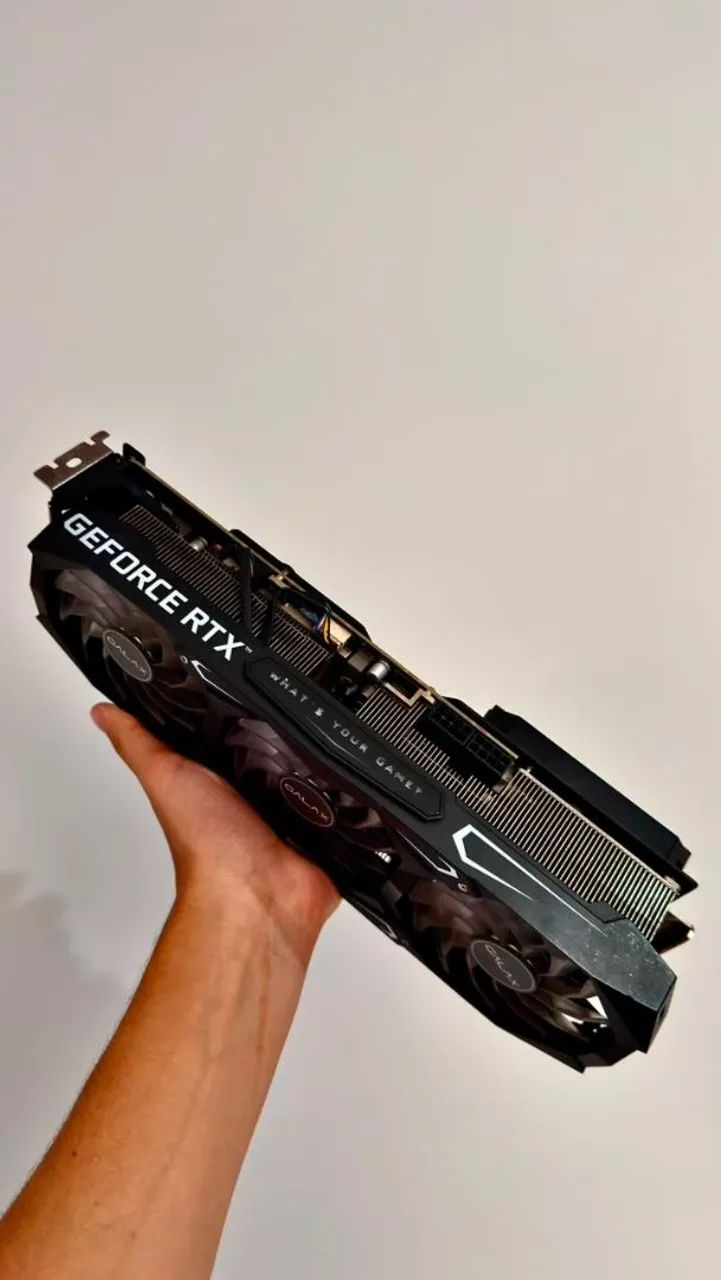 RTX 3080 10GB Galax 4x Fan - Foto 3