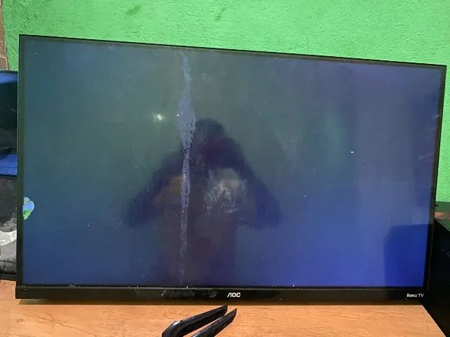 Televisão nova sem imagem