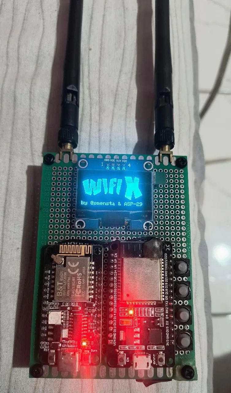 Dispositivo para testes wi-fi esp32 bw16
