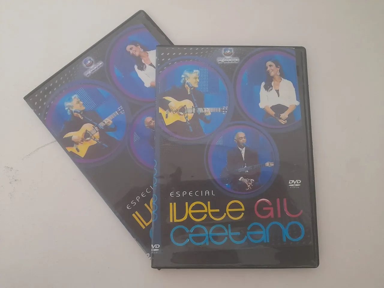 DVD's de música Ivete Gil Caetano [USADO]