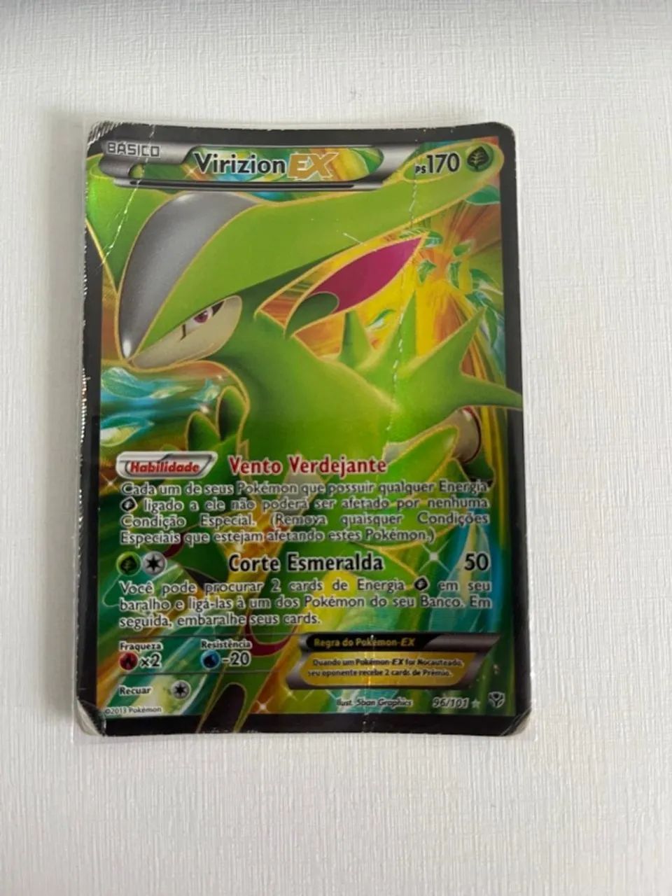 Carta Pokémon - Virizion EX 96/101 
