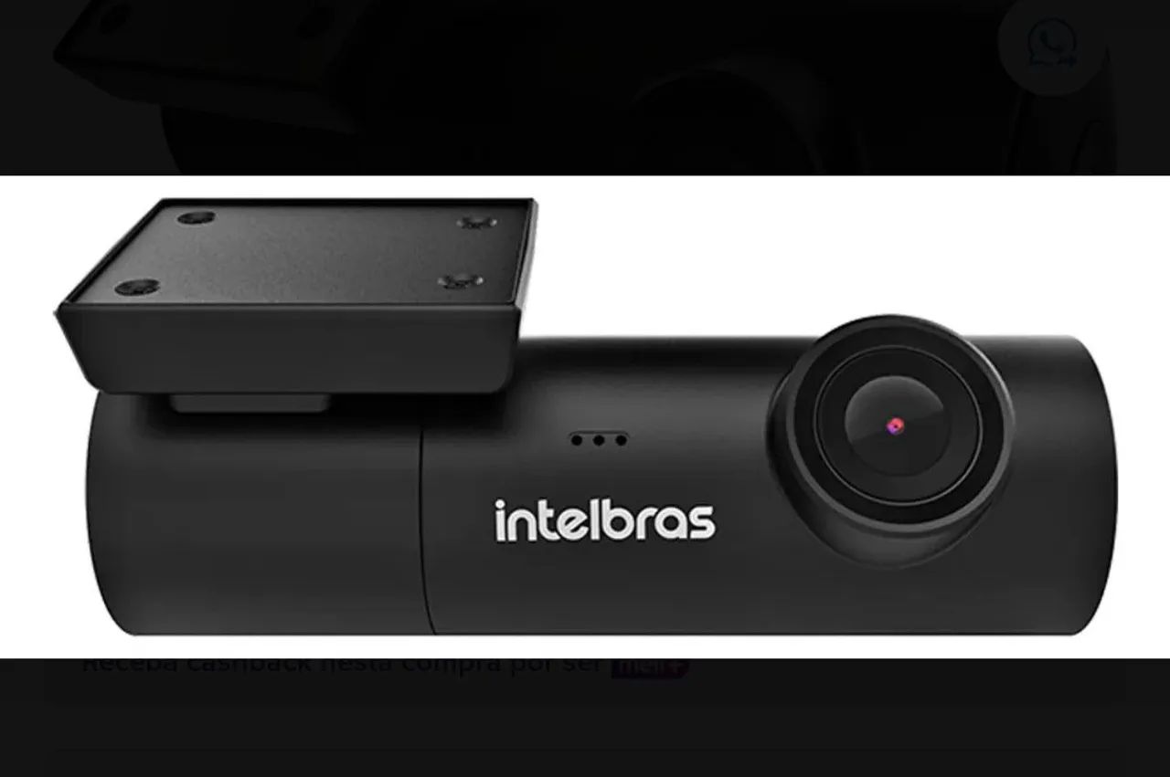Câmera Veicular Intelbras DC3102 Full HD Smart Mibo