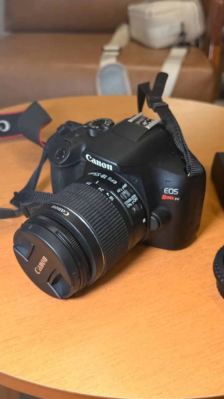 CANON T6 EM PERFEITO ESTADO