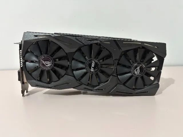 Placa de Vídeo RX 580 8GB Asus ROG Strix Gaming (Raridade) (Original ...