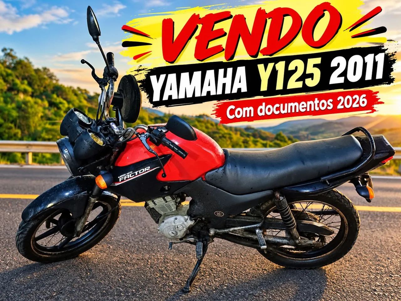 Yamaha 125 2011 com doc 2026
