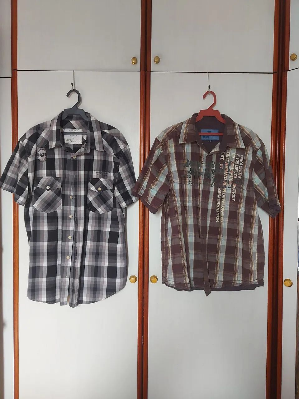 kit com 2 camisas tamanho G