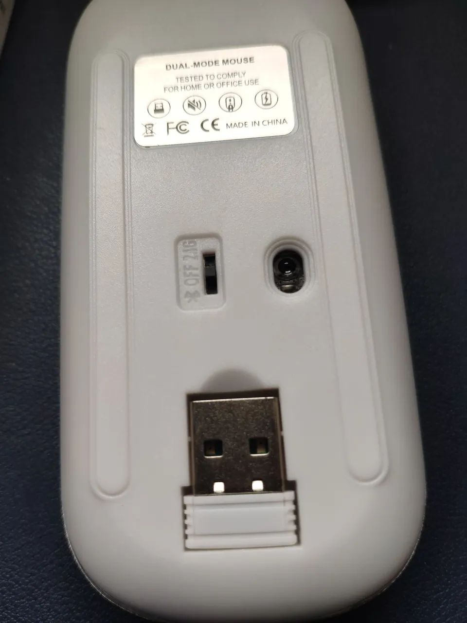Mouse wireless e bluetooth prata Bettdow. Novo! - Foto 4