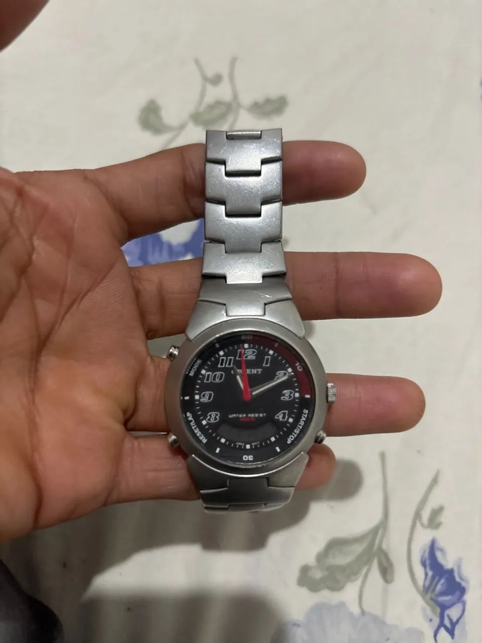 Relógio orient inox 