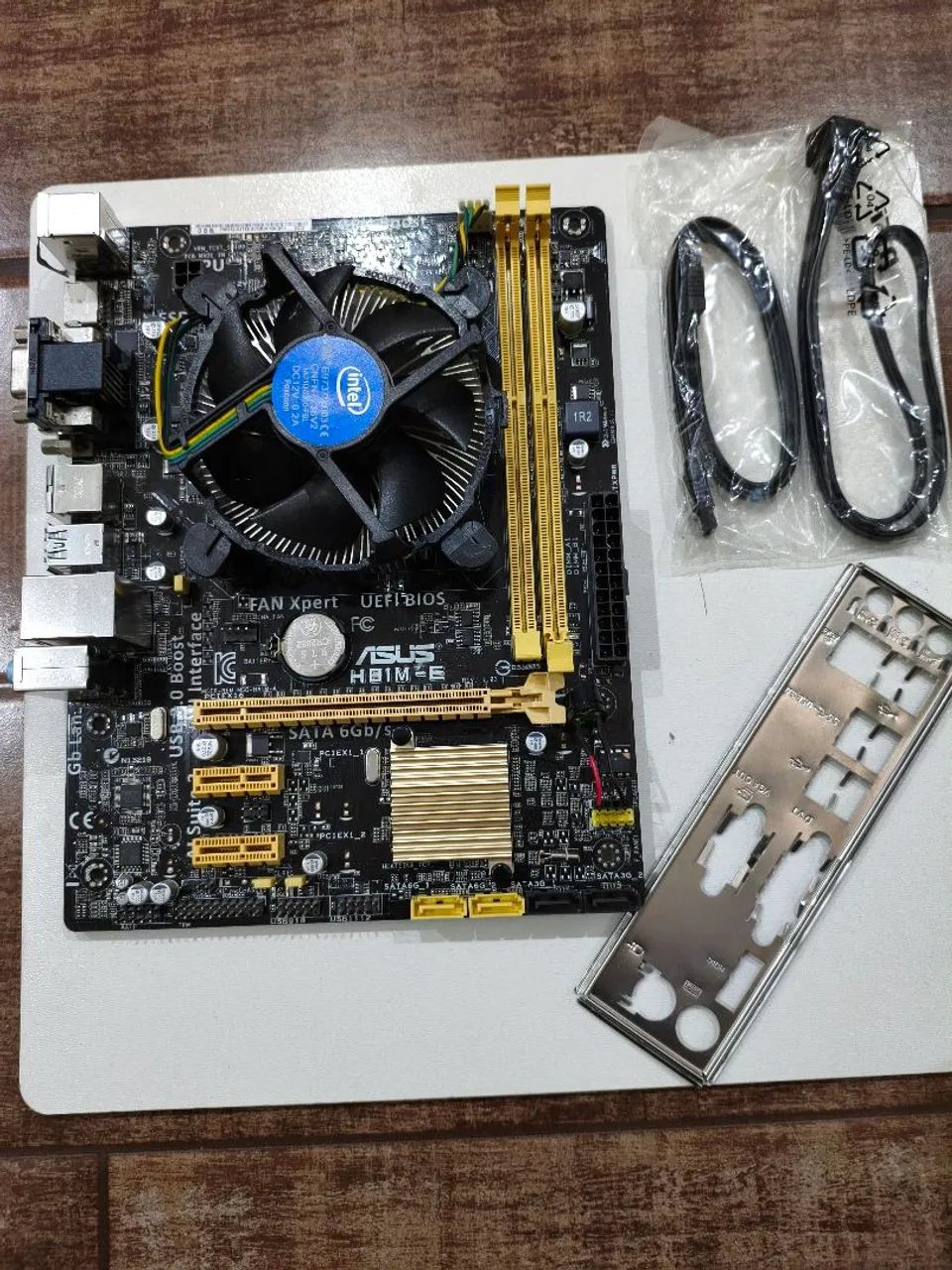 Kit Upgrade Intel Core i5-4570 | ASUS H81M-E | Cooler Original | Espelho + Cabos SATA