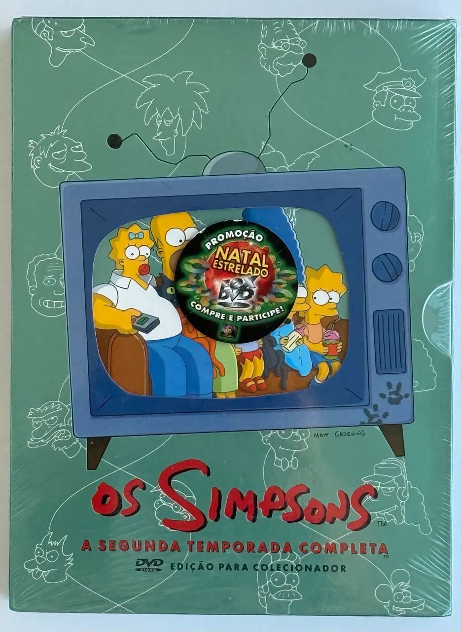 DVD Os Simpsons 2ª temporada completa (original e lacrado)